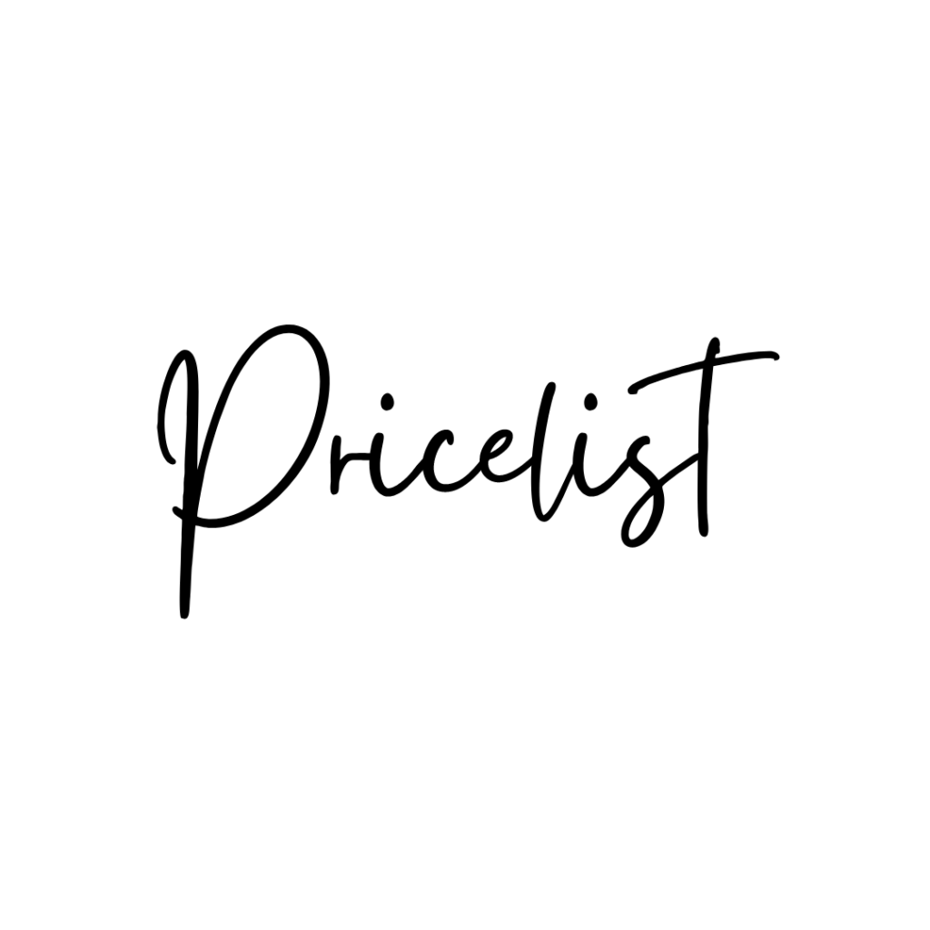 Pricelist